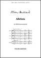 Alleluia SATB choral sheet music cover